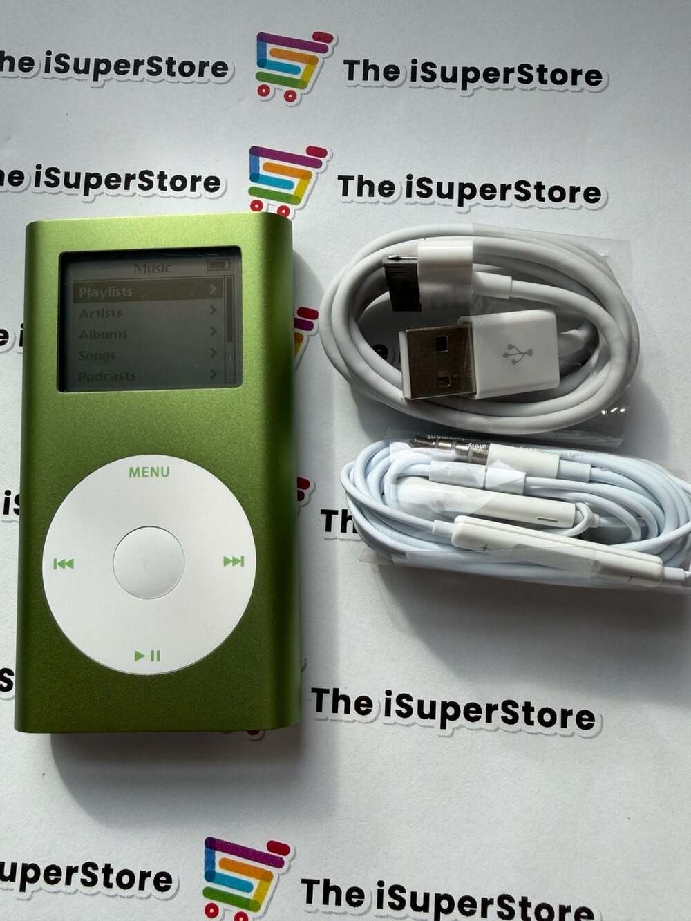 Refurbished Apple iPod mini 2nd Generation 16GB Green 1 YR  CPS warranty